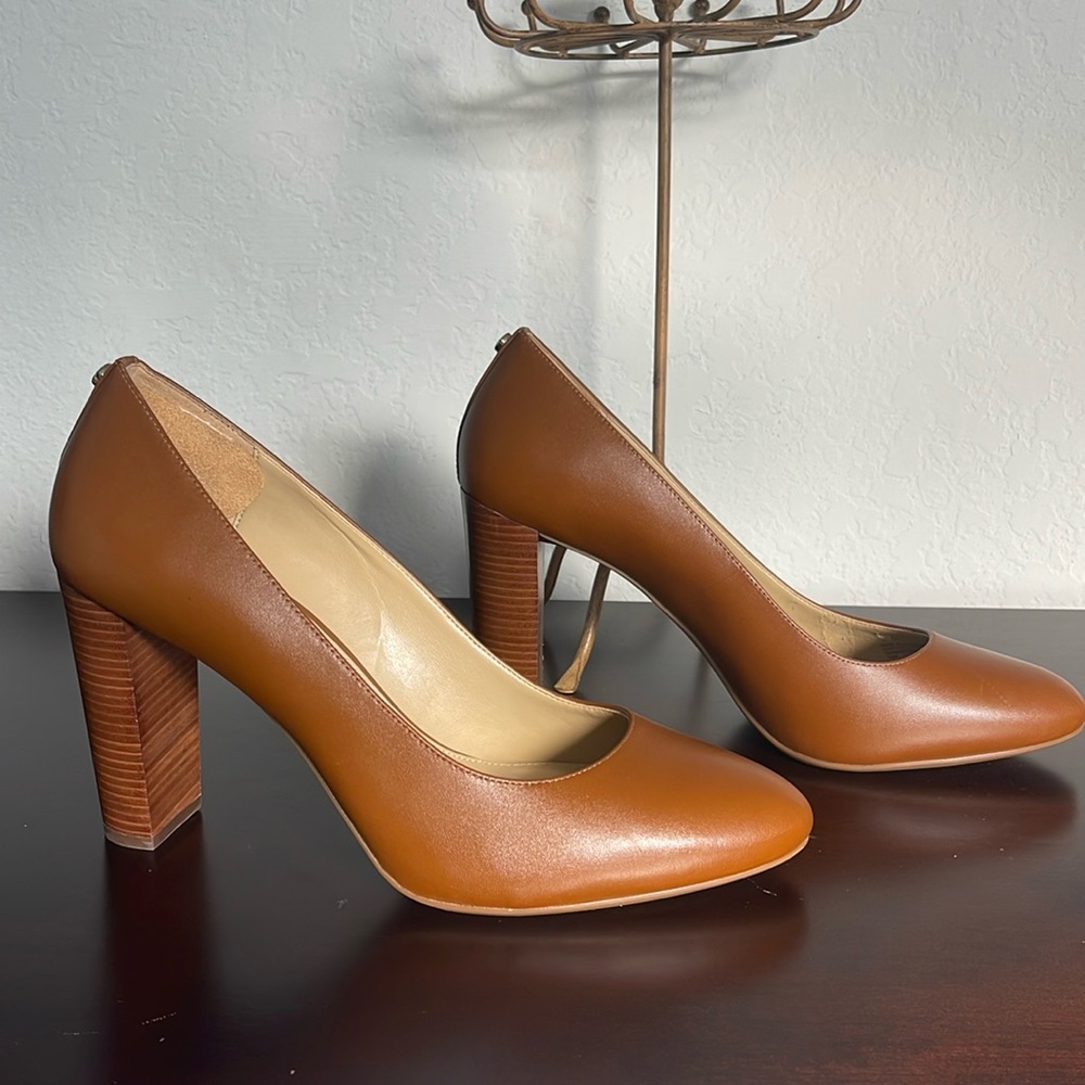 Michael Kors chunky high heel.